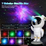 Astronaut Galaxy Star Light Projector - Upgraded Space Homie Light Projector with Timer & Remote, Bedroom and Ceiling Starry Space Light Projector, Galaxy Sky Light Projector for Kids