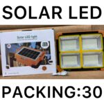 Solar LED Flood Light, Rechargeable, Waterproof Outdoor Light for Farms, Garage, Camping - YX-003 - Private Street Lamp Without Electricity - Image 3