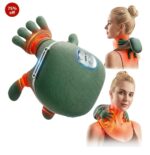 Shoulder Massager for Pain Relief | Deep Tissue Kneading Neck & Shoulder Massager with Heat | Portable Electric Body Massager for Back, Waist & Legs - Image 3